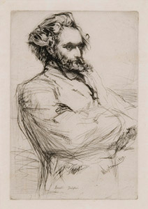 Portrait of Drouet James Whistler