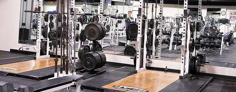 photo of squat racks