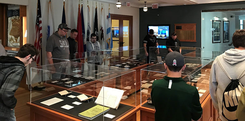 Class Visit to Chicago's Pritzker Military Museum